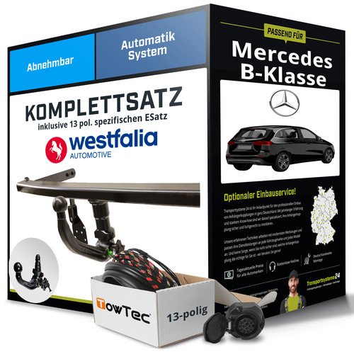 Anhängerkupplung abnehmbar