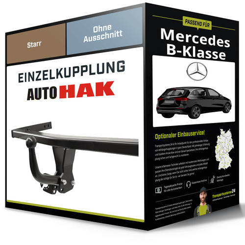 Starre anhängerkupplung für - anhängerkupplung,