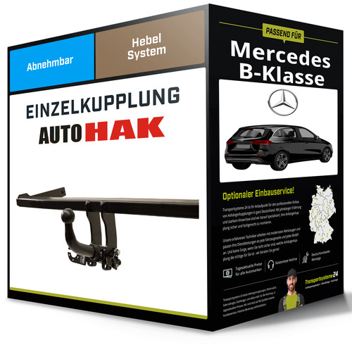 Abnehmbare anhängerkupplung - abnehmbare,